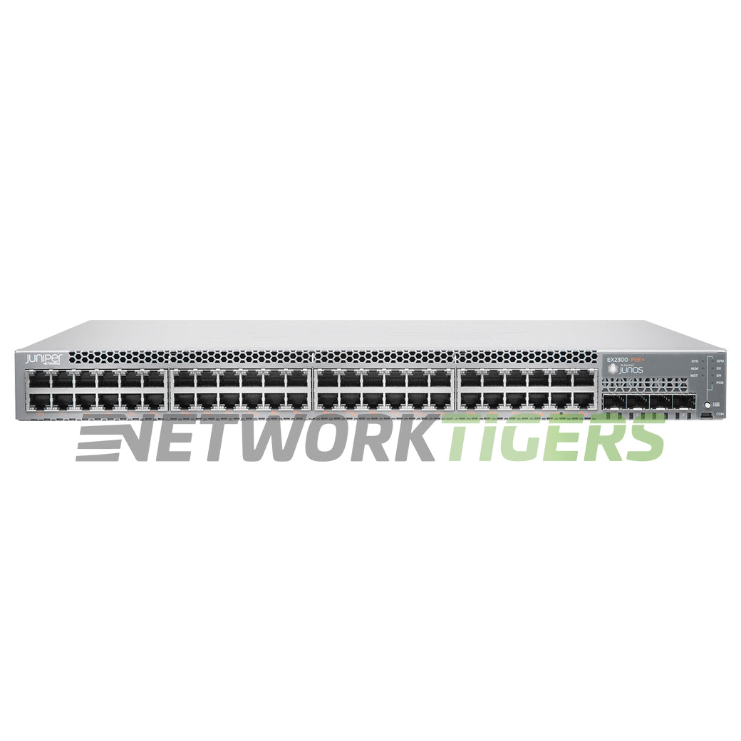 NEW Juniper EX2300-48P 48x 1GB PoE+ RJ-45 4x 10GB SFP+ Switch