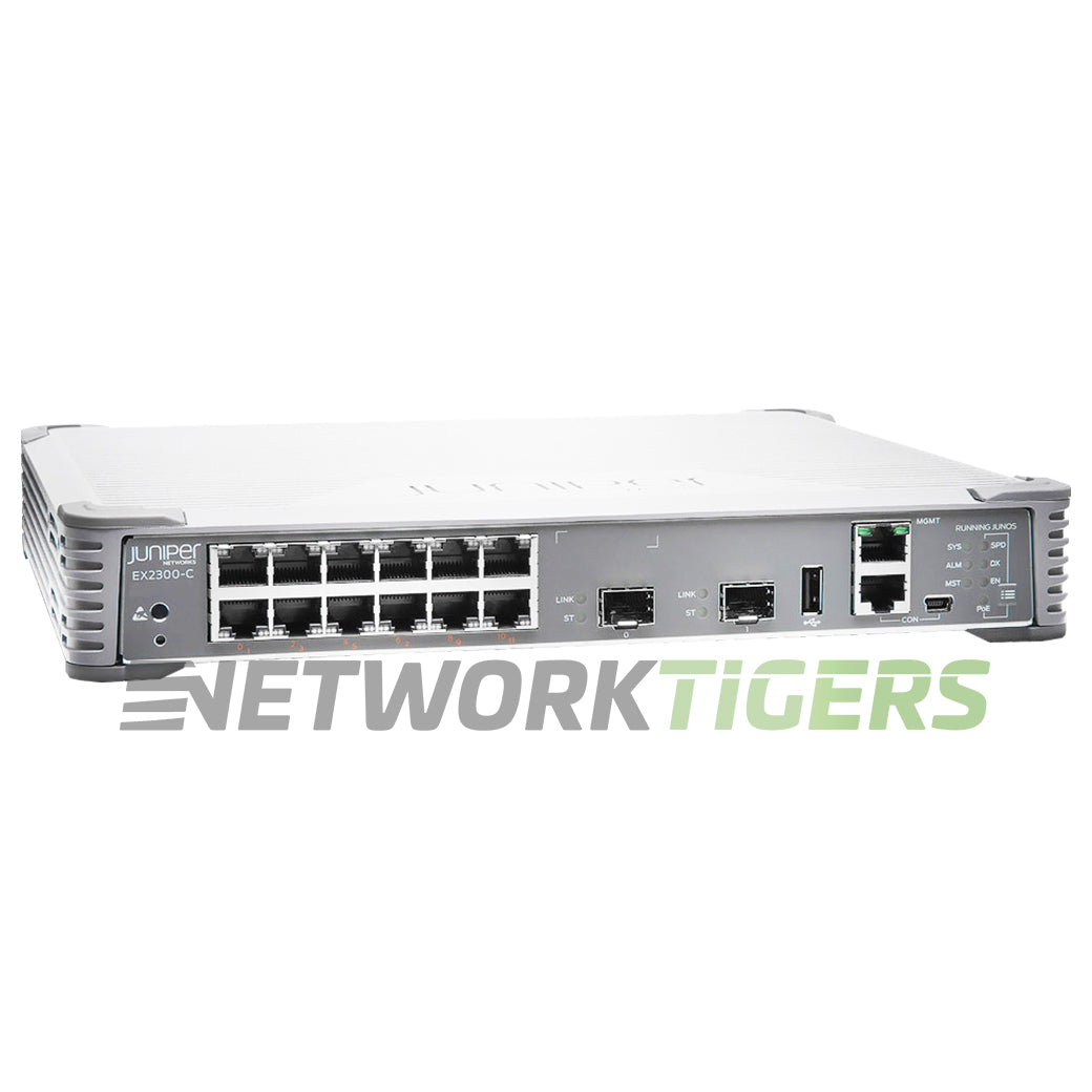 NEW Juniper EX2300-C-12T EX2300 Series 12x 1GB RJ45 2x 10GB SFP+ Switch