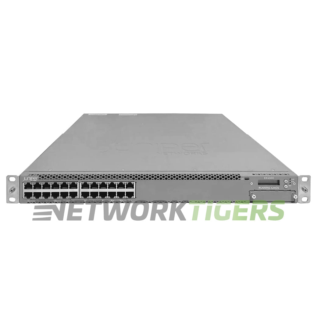 Juniper EX4300-24T-TAA 24x 1GB RJ-45 4x 40GB QSFP+ F-B Air (TAA) Switch
