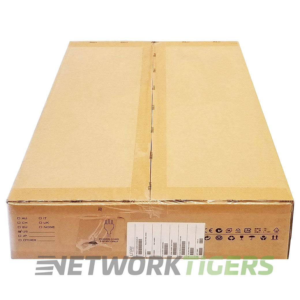 NEW Juniper EX4300-32F 32x 1GB SFP 4x 10GB SFP+ 2x 40GB QSFP+ F-B Air Switch