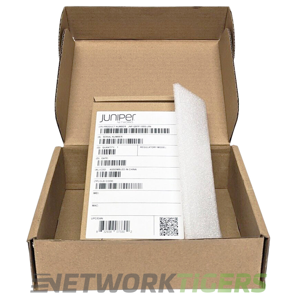 NEW Juniper JNP-QSFP-100G-LR4 100GB BASE-LR4 1310nm SMF QSFP28 Transceiver