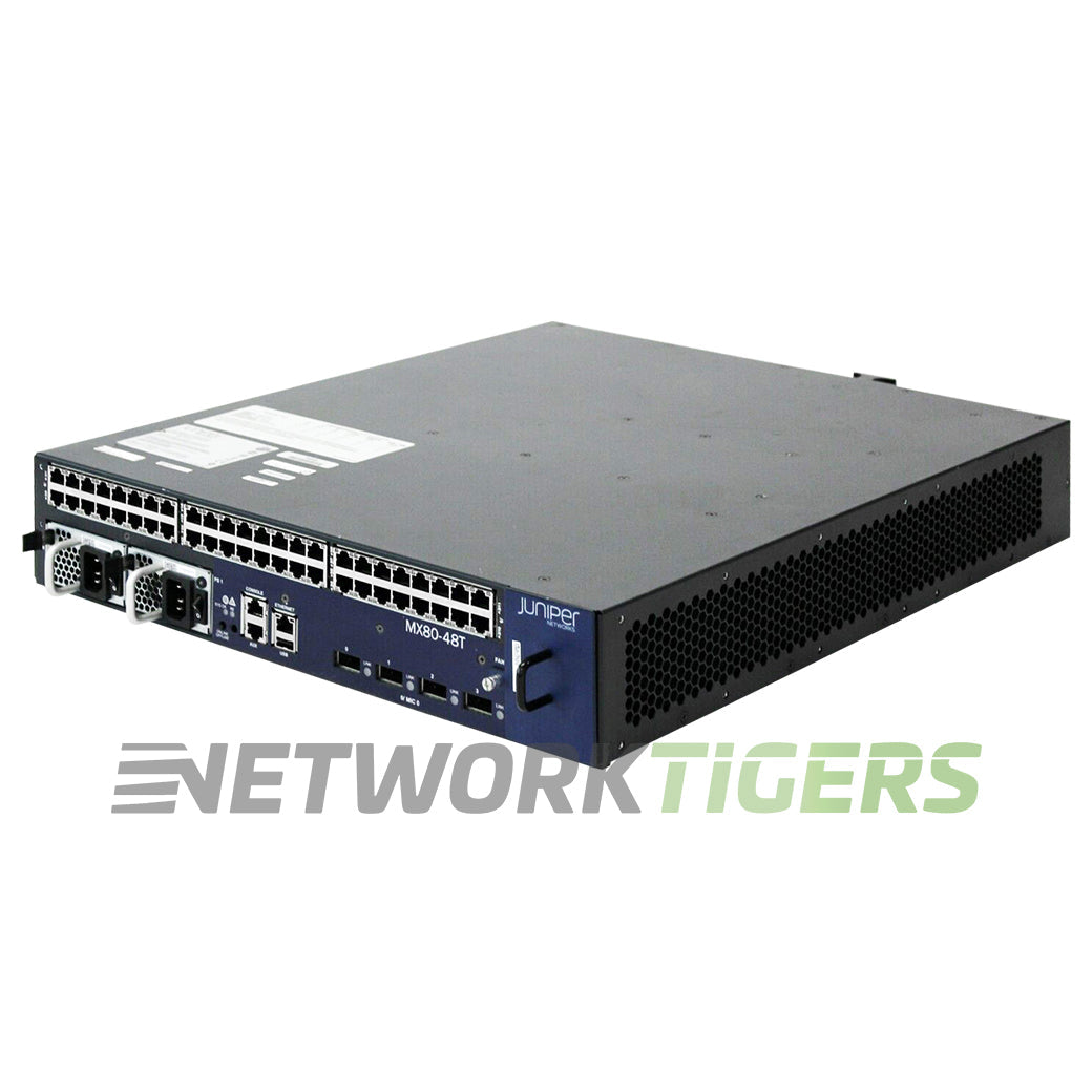 Juniper MX80-48T-AC Fixed 48x 1GB RJ-45 AC Router Chassis
