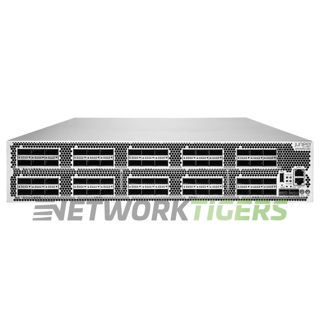 Juniper QFX10002-60C QFX 10002 60x 100GB QSFP28 F-B Airflow Switch