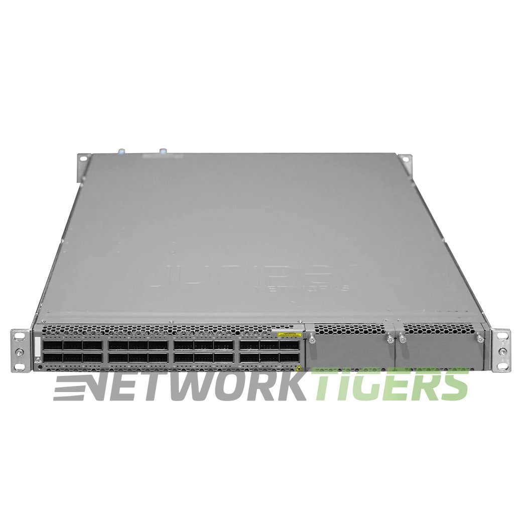 NEW Juniper QFX5100-24Q-DC-AFI 24x 40GB QSFP+ 2x Mod Slots B-F Air (DC) Switch