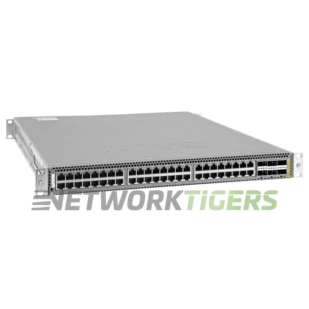 NEW Juniper QFX5100-48T-AFO 48x MultiGB RJ45 6x 40GB QSFP+ F-B Air Switch