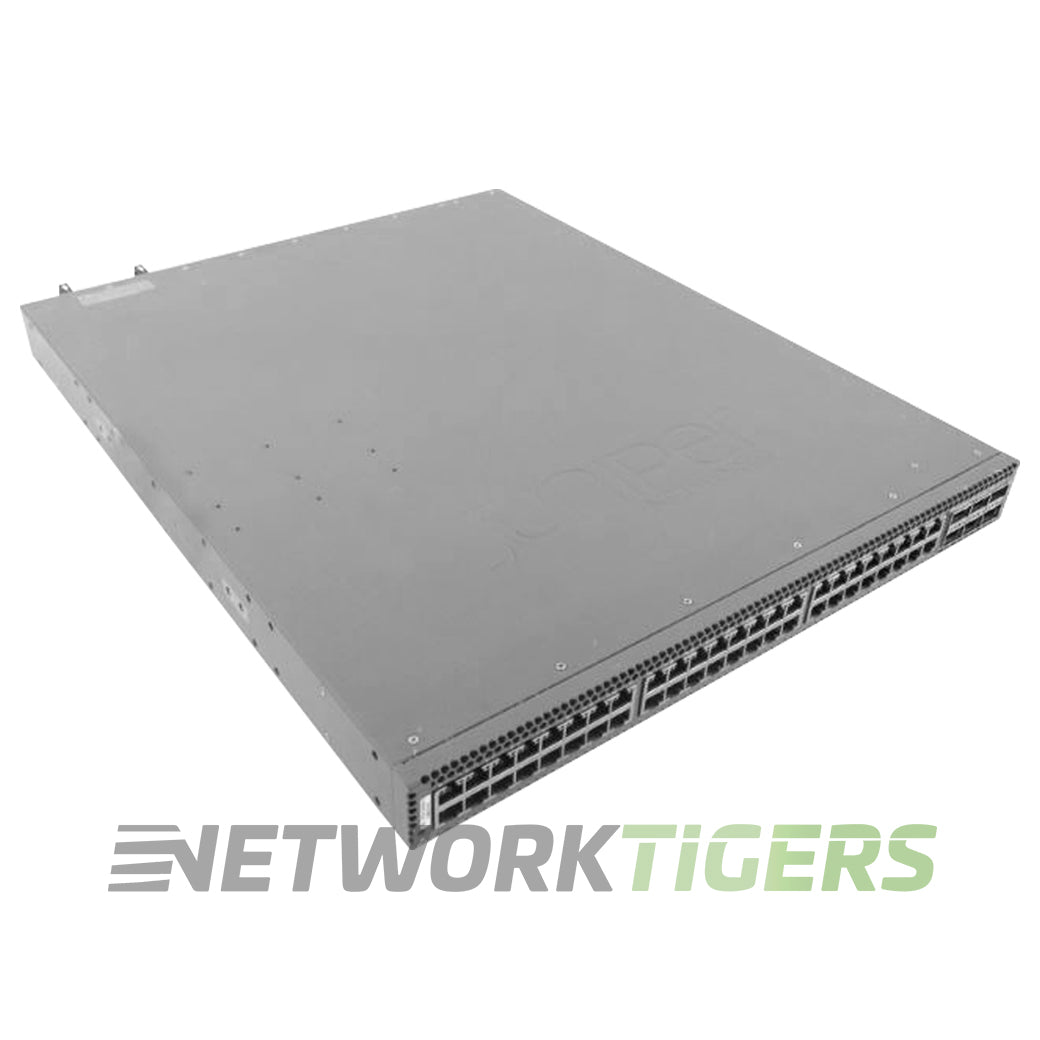 NEW Juniper QFX5100-48T-DC-AFI 48x MultiGB RJ45 6x 40GB QSFP+ B-F (DC) Switch