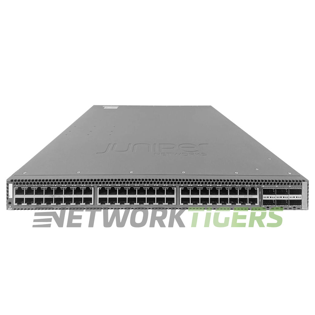 Juniper QFX5100-48T-DC-AFI 48x MultiGB RJ-45 6x 40GB QSFP+ B-F Air (DC) Switch