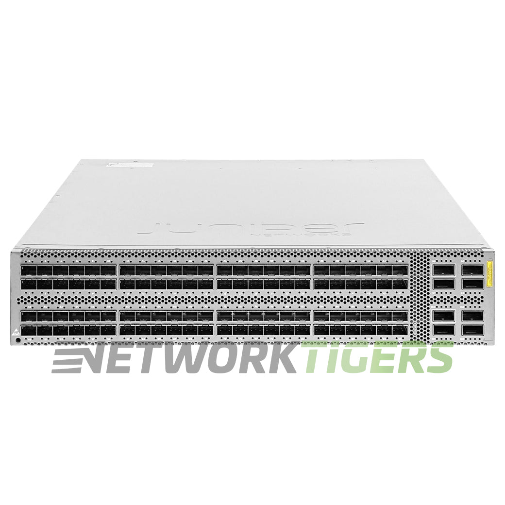 NEW Juniper QFX5100-96S-AFI 96x 10GB SFP+ 8x 40GB QSFP+ Back-to-Front Air Switch