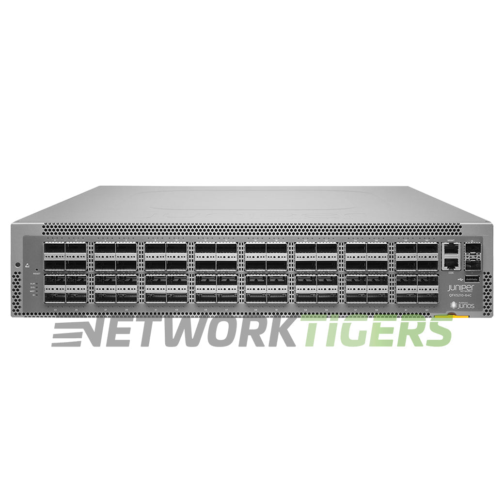 Juniper QFX5210-64C-DC-AFO 64x 100GB QSFP28 F-B Airflow (DC) Switch