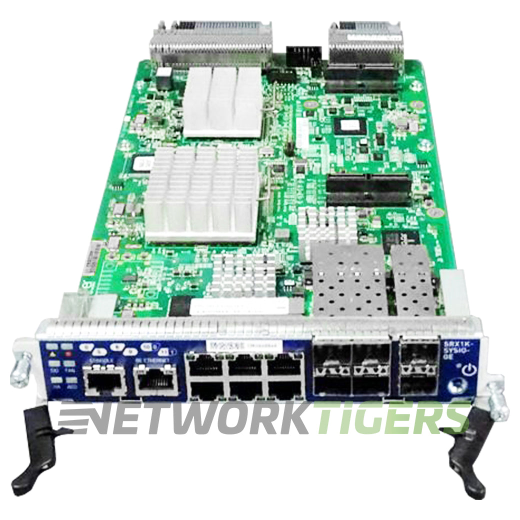 NEW Juniper SRX1K-SYSIO-GE 6x 1GB RJ45 6x 1GB SFP Services Gateway I/O Card
