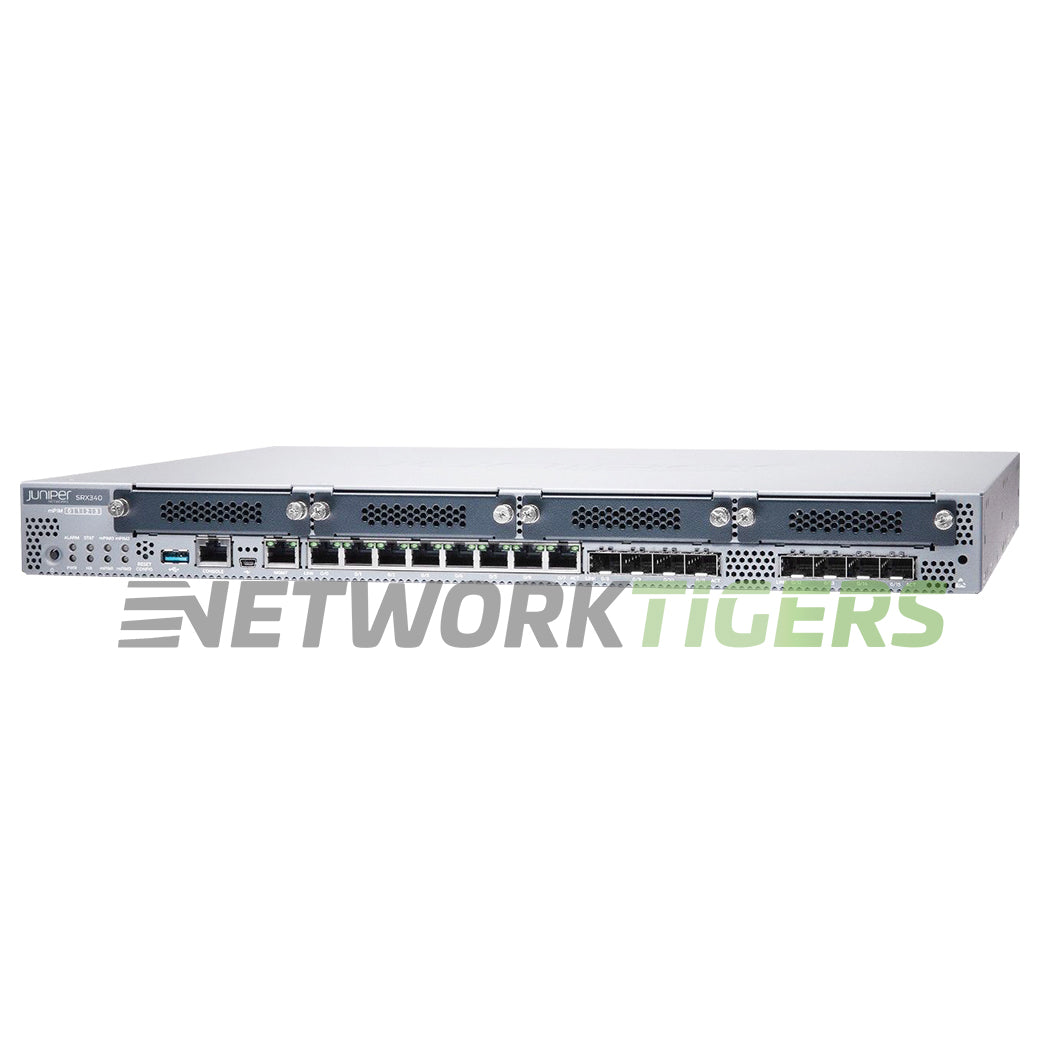 Juniper SRX340-SYS-JB 3 Gbps Services Gateway w/ Junos Software Base