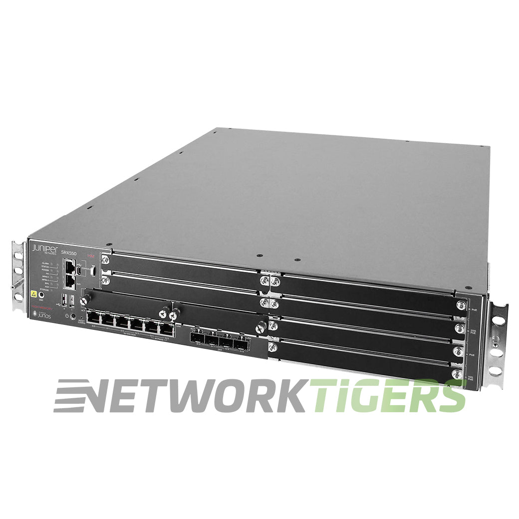 Juniper SRX550-645AP-M 7 Gbps 8x Expansion Module Slot Services Gateway Chassis