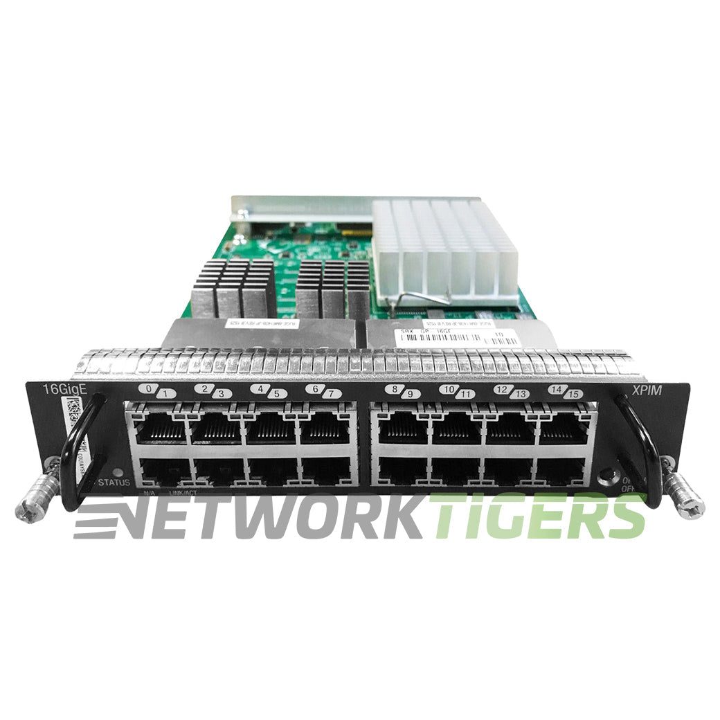 NEW Juniper SRX-GP-16GE-POE SRX Series 16x 1GB PoE RJ45 Services Gateway Module