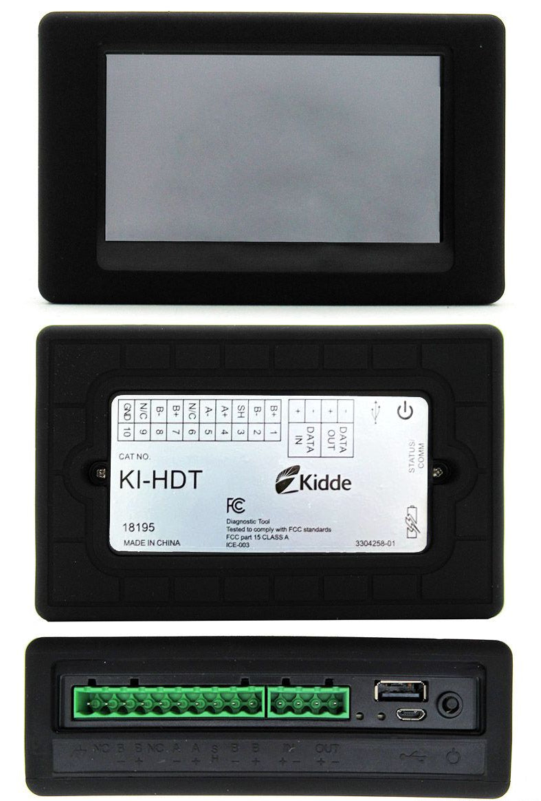 Kidde KI-HDT Handheld Diagnostic Tool for Intelligent Fire Alarm Signaling Line Circuit Testing and Diagnostics