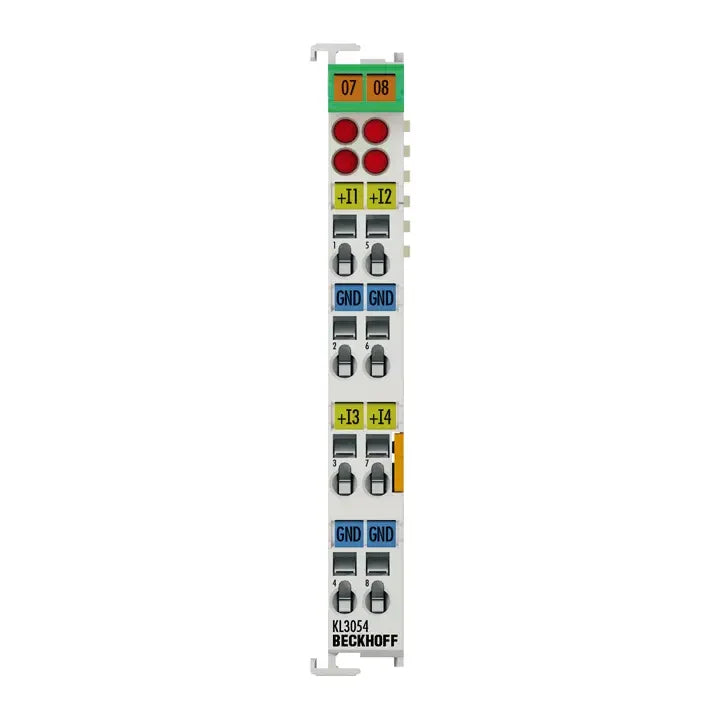 KL3054 | Beckhoff Bus Terminal 4-Channel Analog Input 4–20 mA
