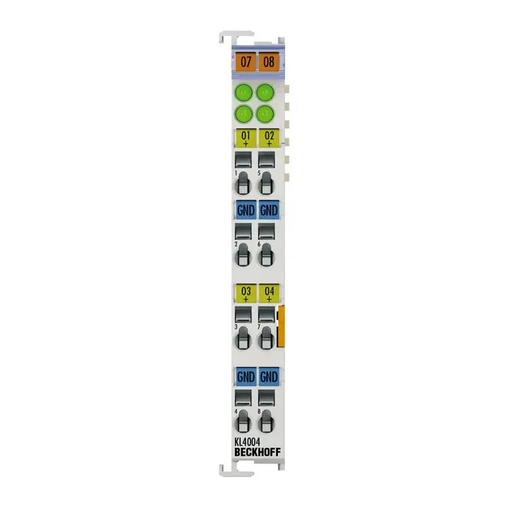 KL4004 | Beckhoff Bus Terminal 4-Channel Analog Output 0–10 V 12 Bit Single-Ended