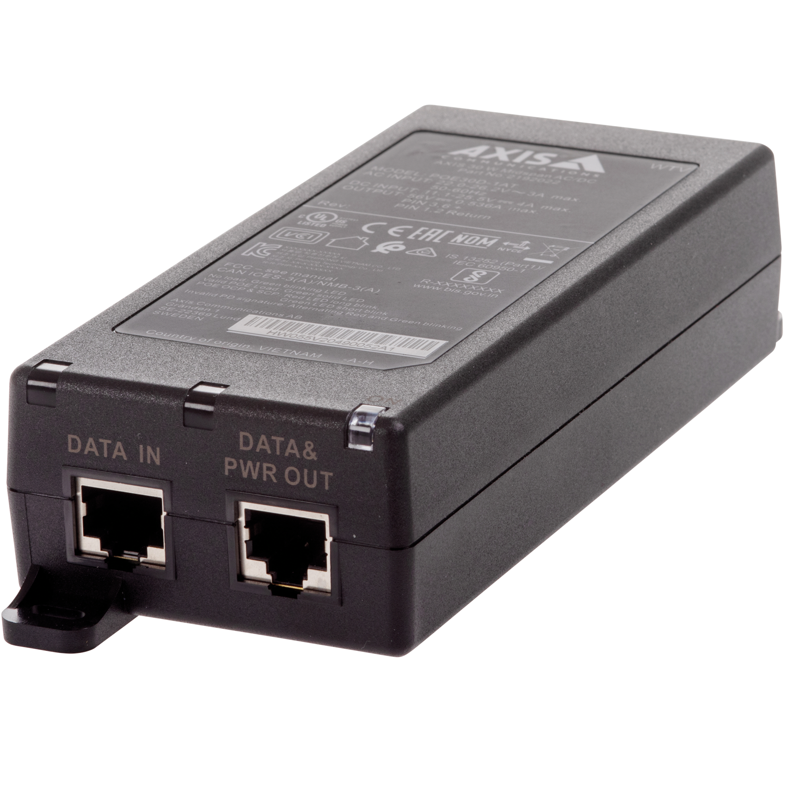 Axis 30W Single Port AC/DC Midspan (02208-001)