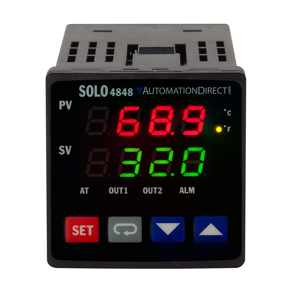 SL4848-VR-D | Automation Direct SOLO 1/16 DIN 24VDC Temperature Controller