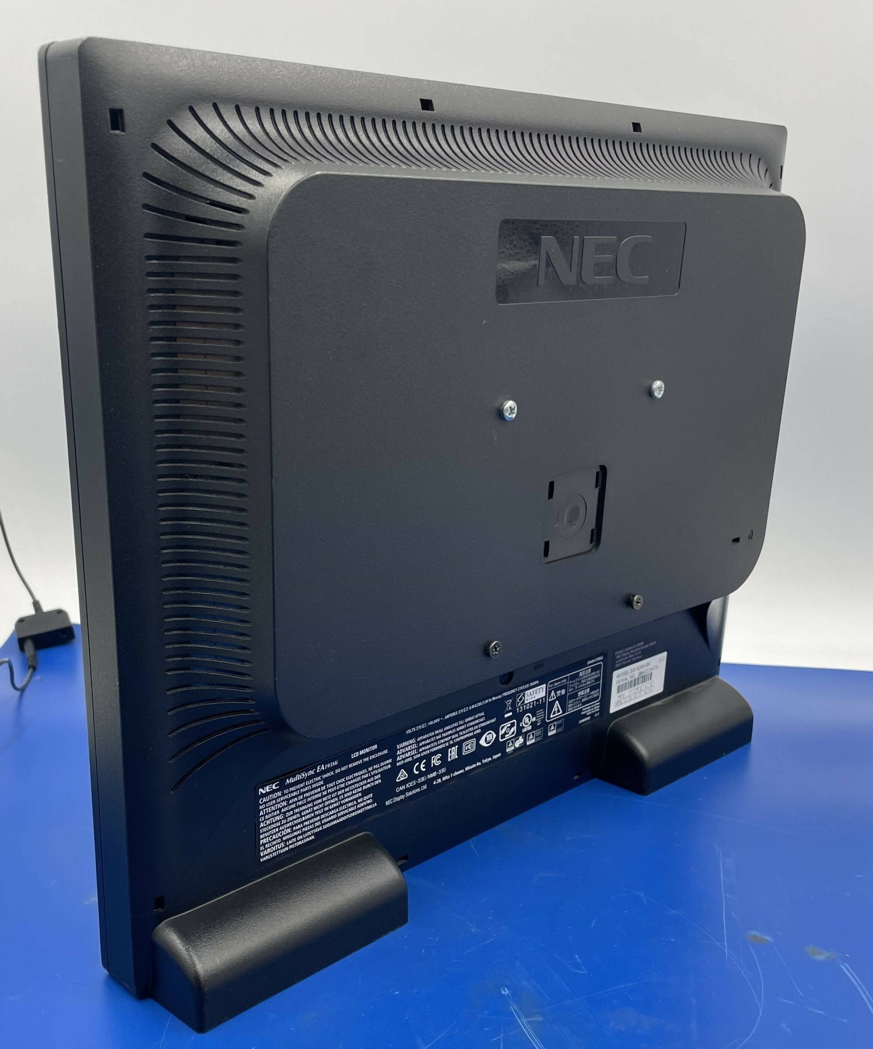 LCD MONITOR. NEC MULTISYNC EA193Mi (EA193Mi-BK (L193QJ) ) NEC/SIEMENS