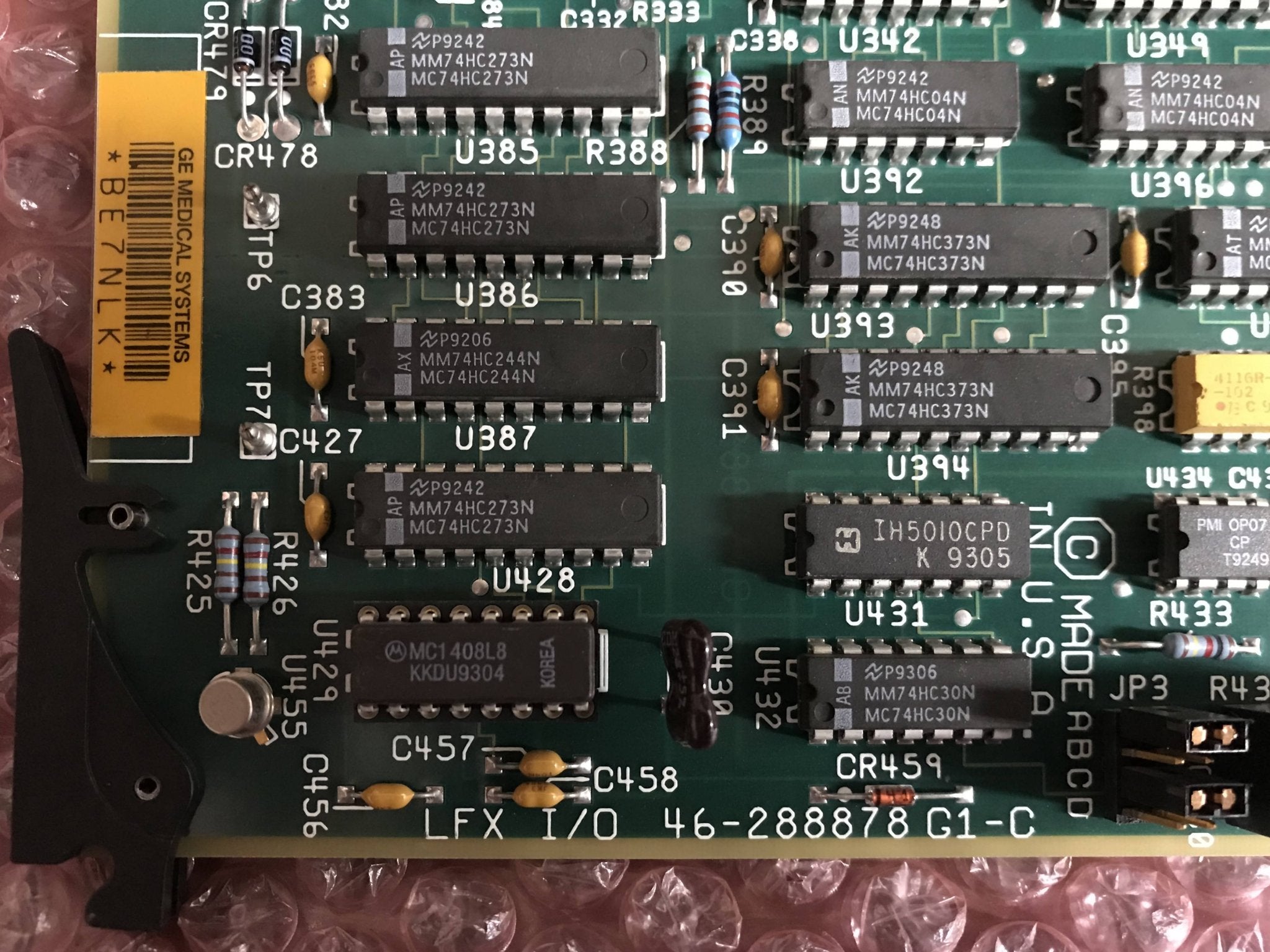 LFX I/O Board (46-288878 G1-C) GE Advantx