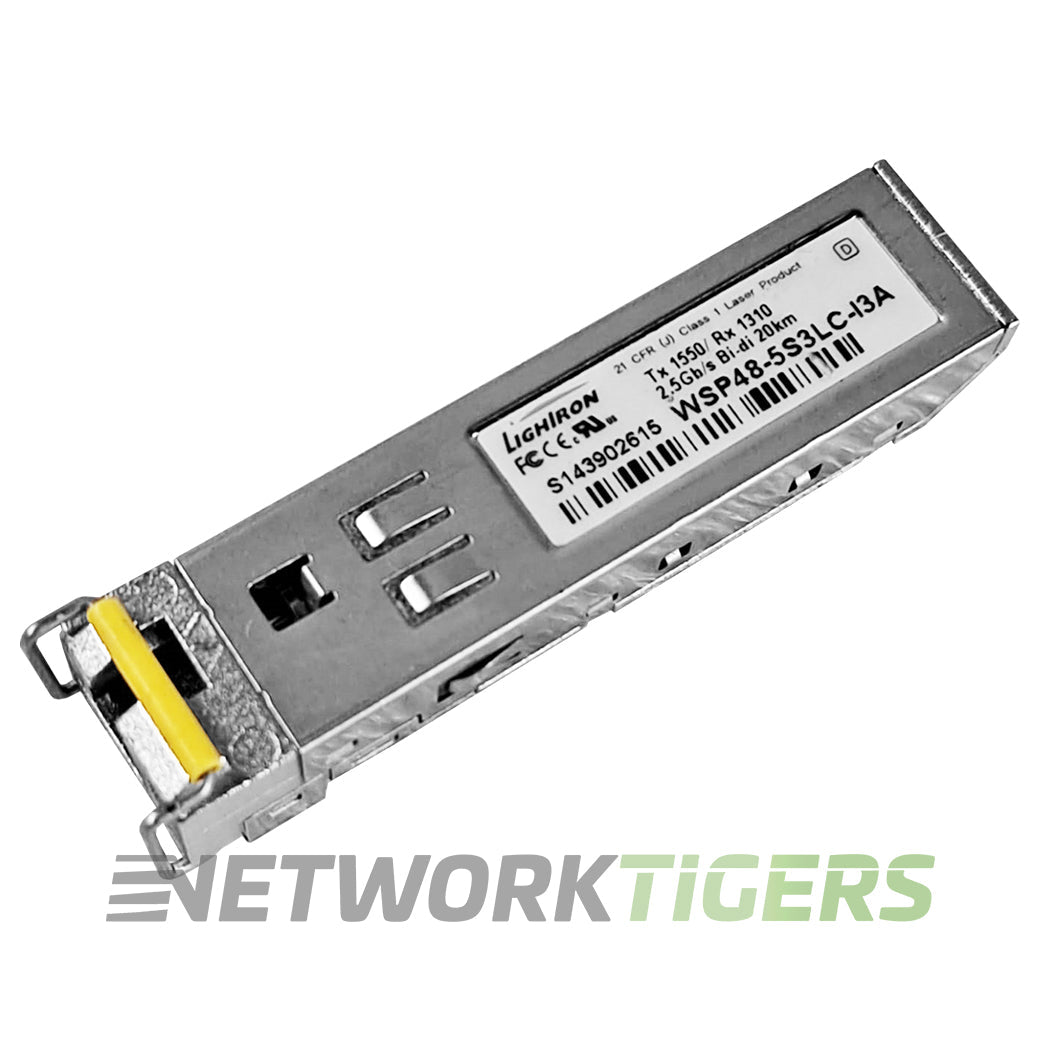 Lightron WSP48-5S3LC-13A 1550Tx/1310Rx Single Strand 2.5Gbps 20km SFP