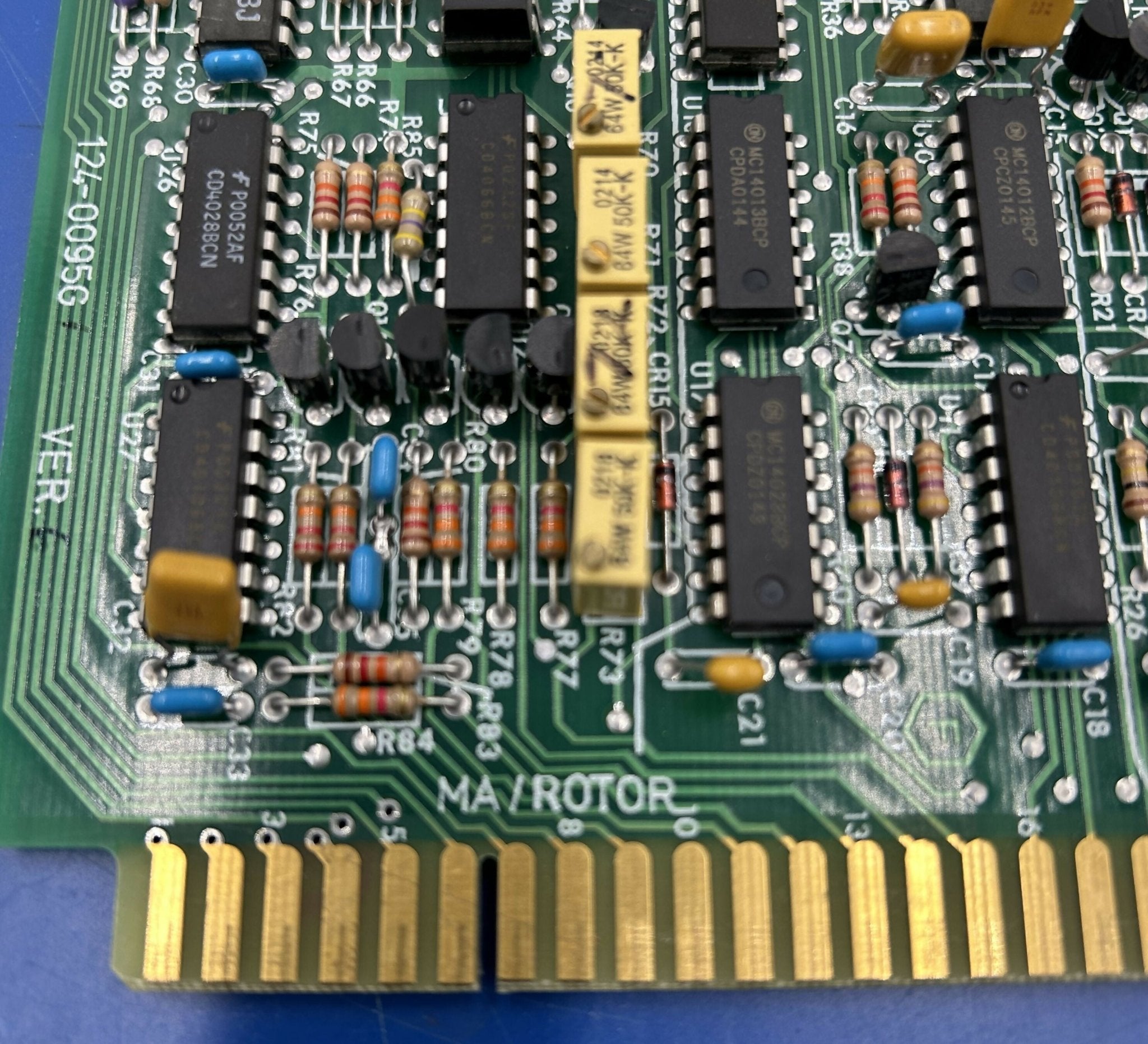 MA / ROTOR BOARD (124-0095 G1 VER 6) GENDEX/DEL MEDICAL