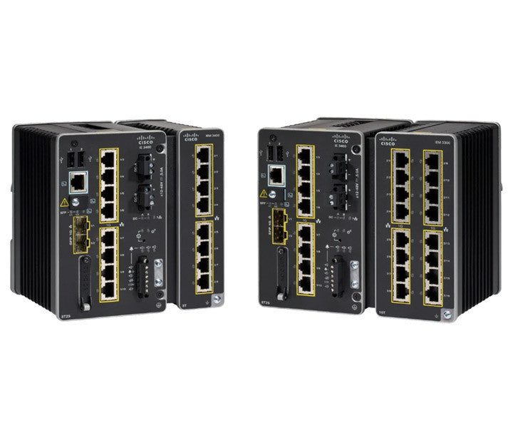 Cisco IE-3400-8P2S-A Industrial Ethernet Switch with 8 PoE Ports and 2 SFP Uplinks