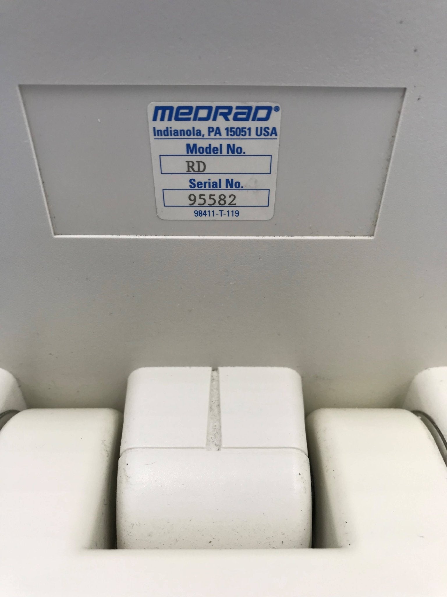 Medrad Mark V Control Console W/ Com. Cable (Medrad Mark V Model# RD) Provis