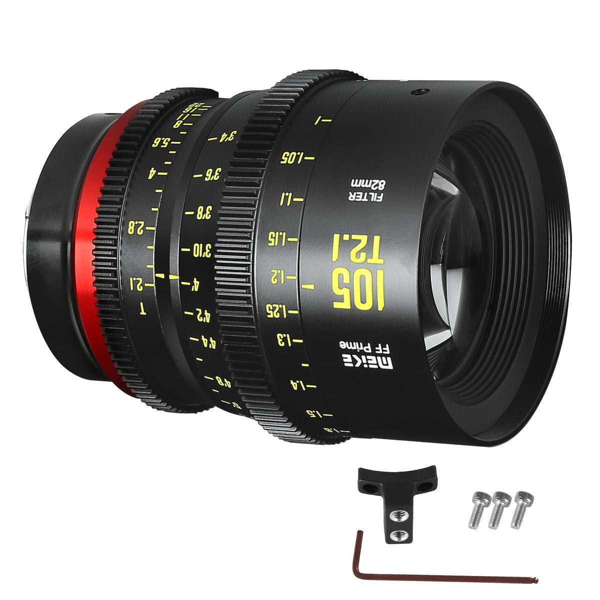 Meike Cinema Full Frame Cinema Prime 105mm T2.1 Lens (L Mount)
