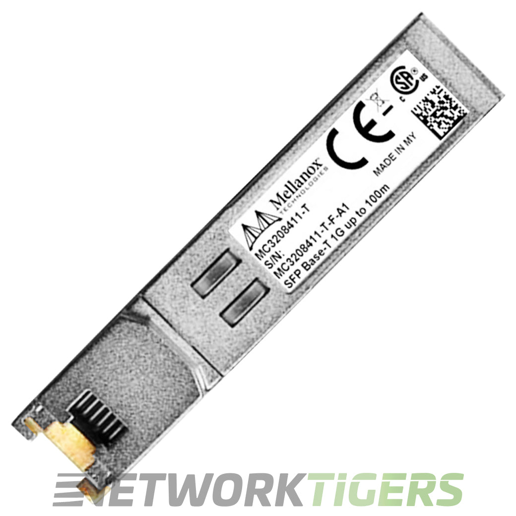 Nvidia Mellanox MC3208411-T 1GB BASE-T RJ-45 SFP Transceiver