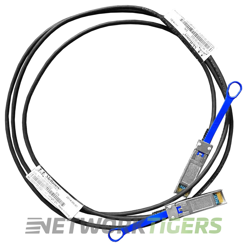 Nvidia Mellanox MC3309130-002 2m 10GB SFP+ Direct Attach Copper Cable