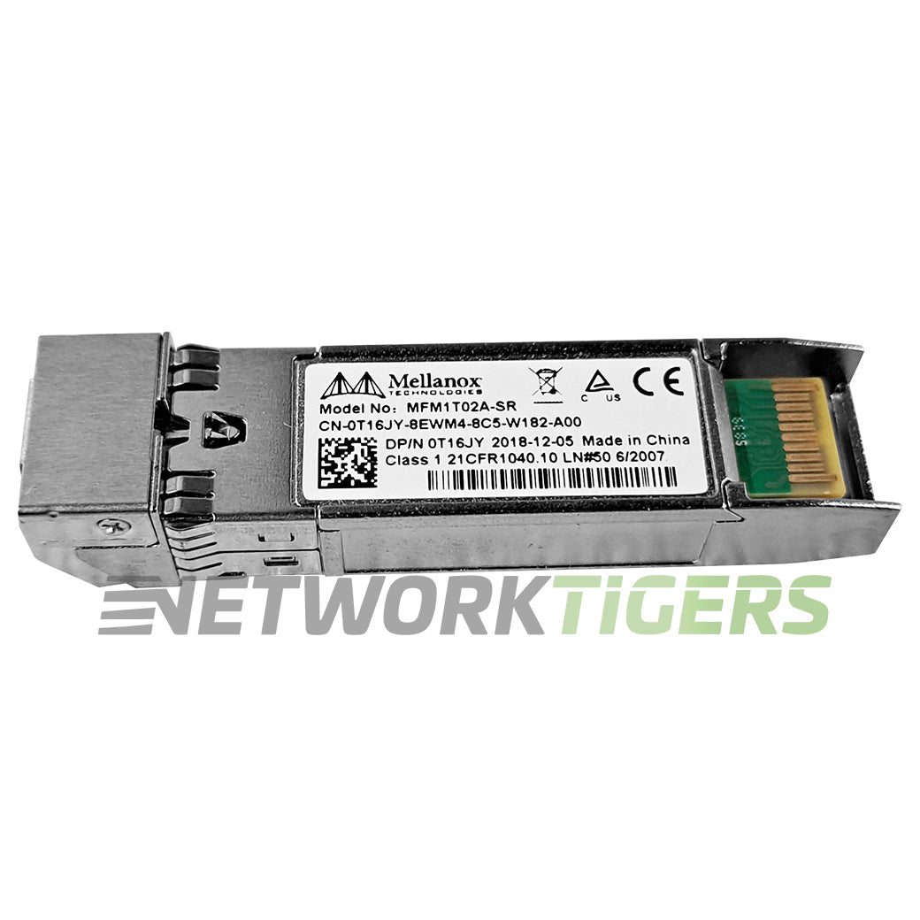 Nvidia Mellanox MFM1T02A-SR 10GB BASE-SR 850nm DOM MMF LC SFP+ Transceiver