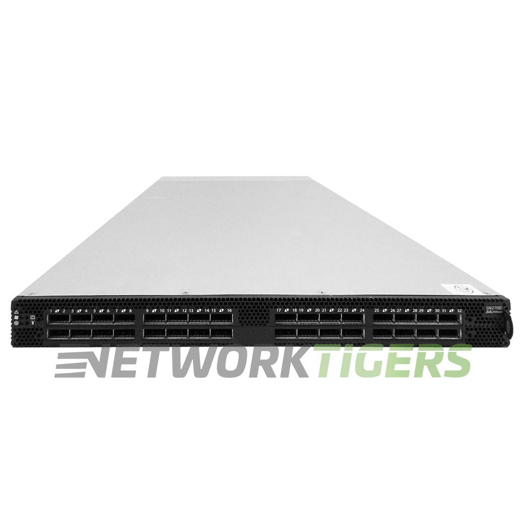 Nvidia Mellanox MSN2700-CS2RC 32x 100GB QSFP28 F-B (C2P) Cumulus Linux Switch