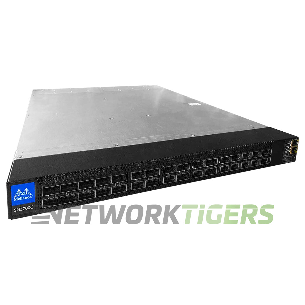 NEW Nvidia Mellanox MSN3700-CS2RO 32x 100GB QSFP28 F-B Airflow (C2P) ONIE Switch