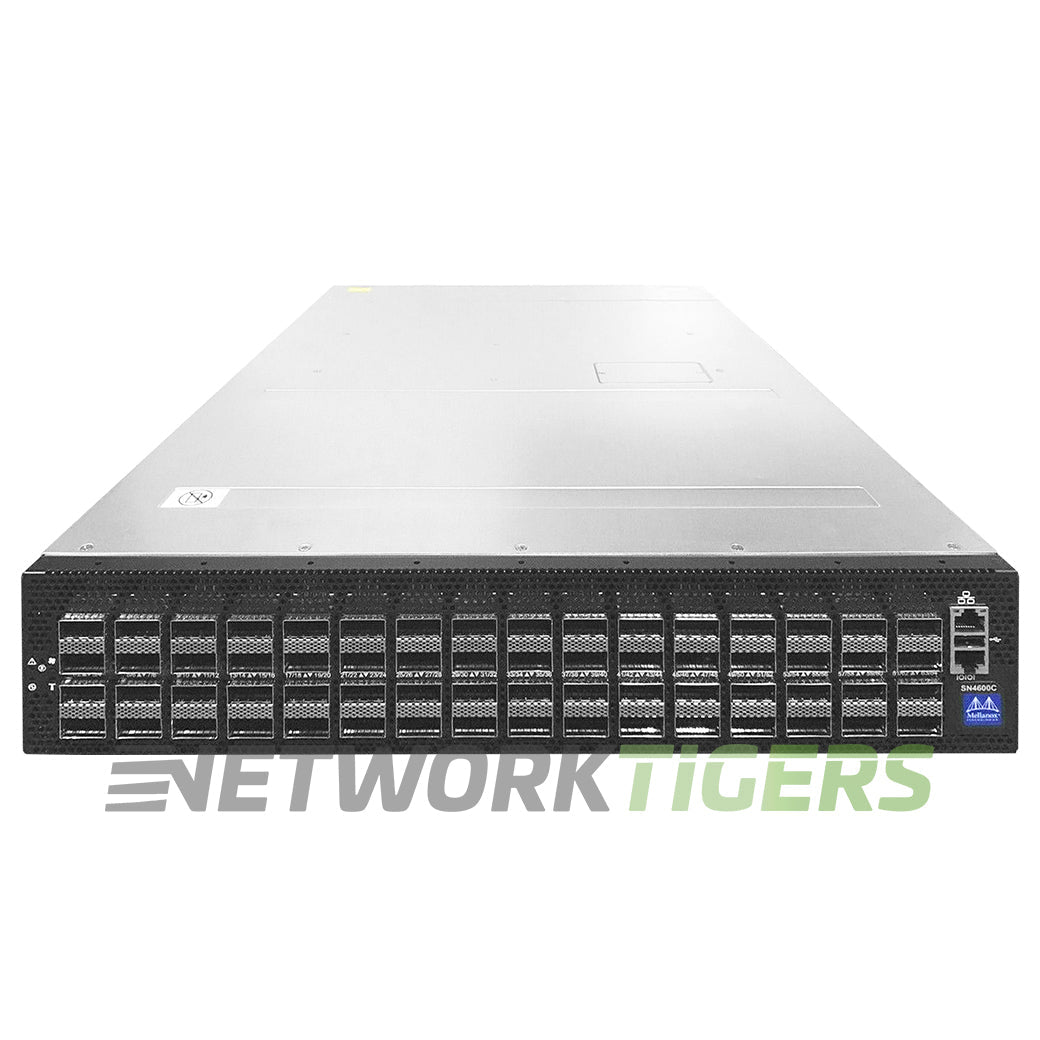 Nvidia Mellanox MSN4600-CS2FC 64x 100GB QSFP28 B-F Air P2C Cumulus Linux Switch