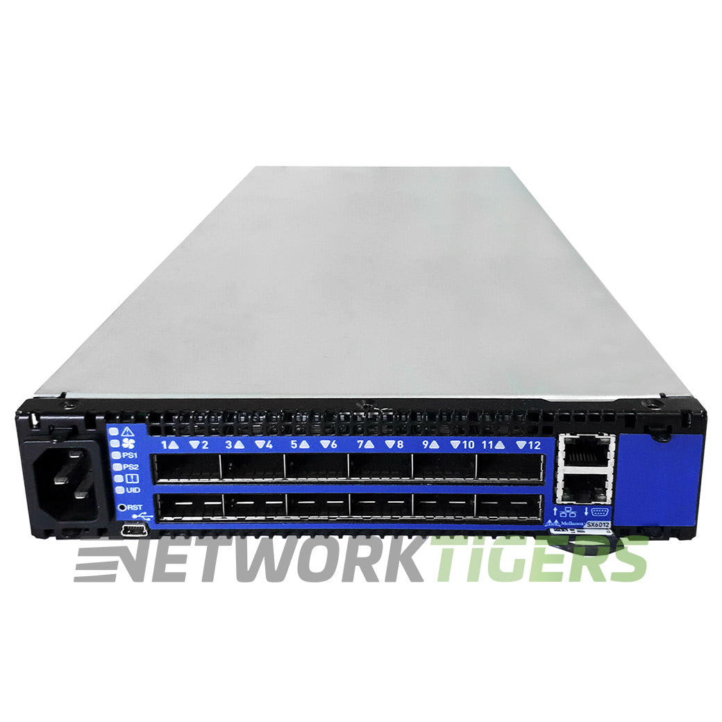 NEW Mellanox MSX1012B-2BFS 12x 40GB QSFP+ B-F Airflow (P2C) Onyx Switch