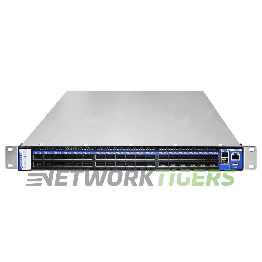 Nvidia Mellanox MSX6036F-1BRS 36x 56GB QSFP+ (FDR) F-B Air (C2P) Switch