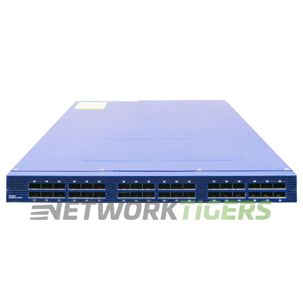 Nvidia Mellanox MTS3600Q-1UNC 36x 40GB QSFP+ InfiniScale IV QDR Switch