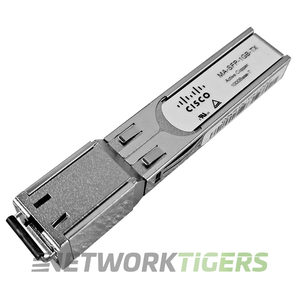 Cisco Meraki MA-SFP-1GB-TX 1GB RJ45 BASE-TX Optical SFP Transceiver