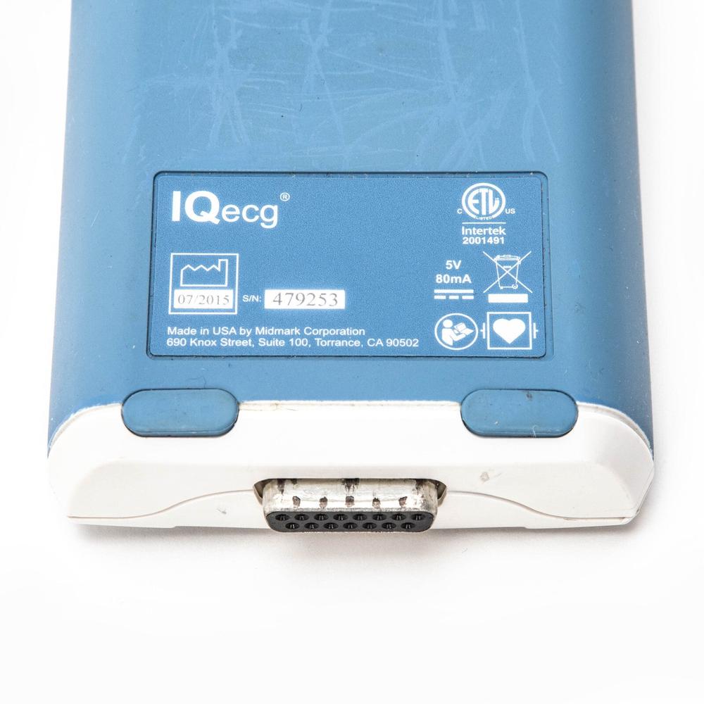 Midmark IQecg Digital Portabel ECG EKG Monitoring System 30 Day Warranty