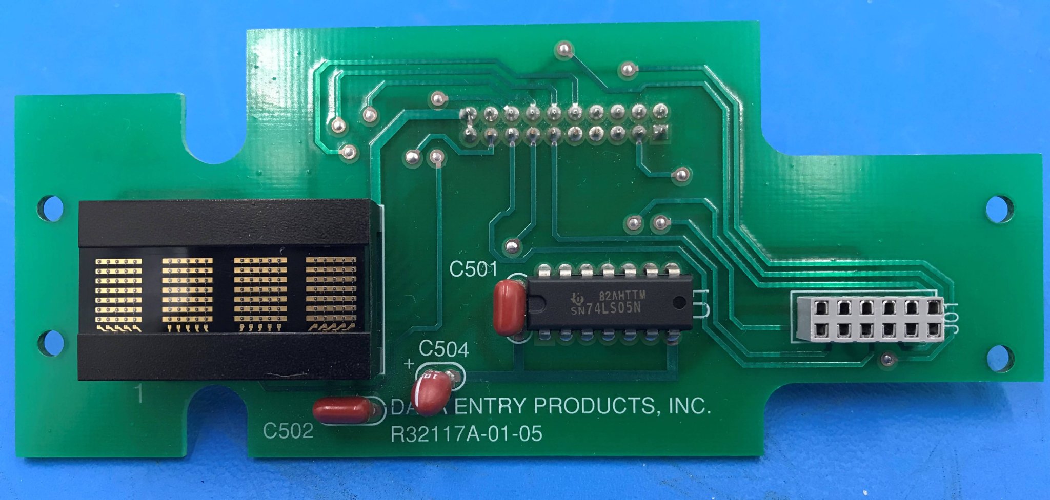 Monitor Cart Data Entry Display Board (R32117A-01-05) OEC 9600