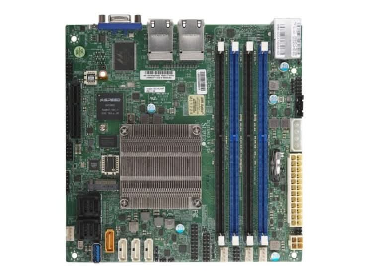 Supermicro MBD-X10SDV-2C-7TP4F-O 128 GB BGA-1667 Intel Flex ATX Motherboard