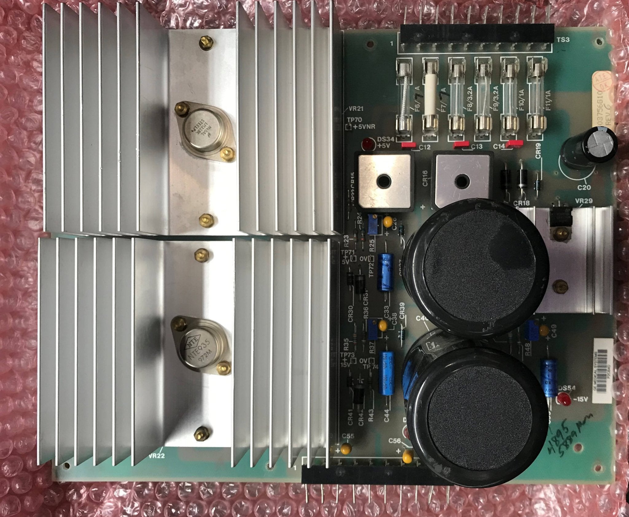MVP80 Power Supply Board (03756G10 REV 6) GE