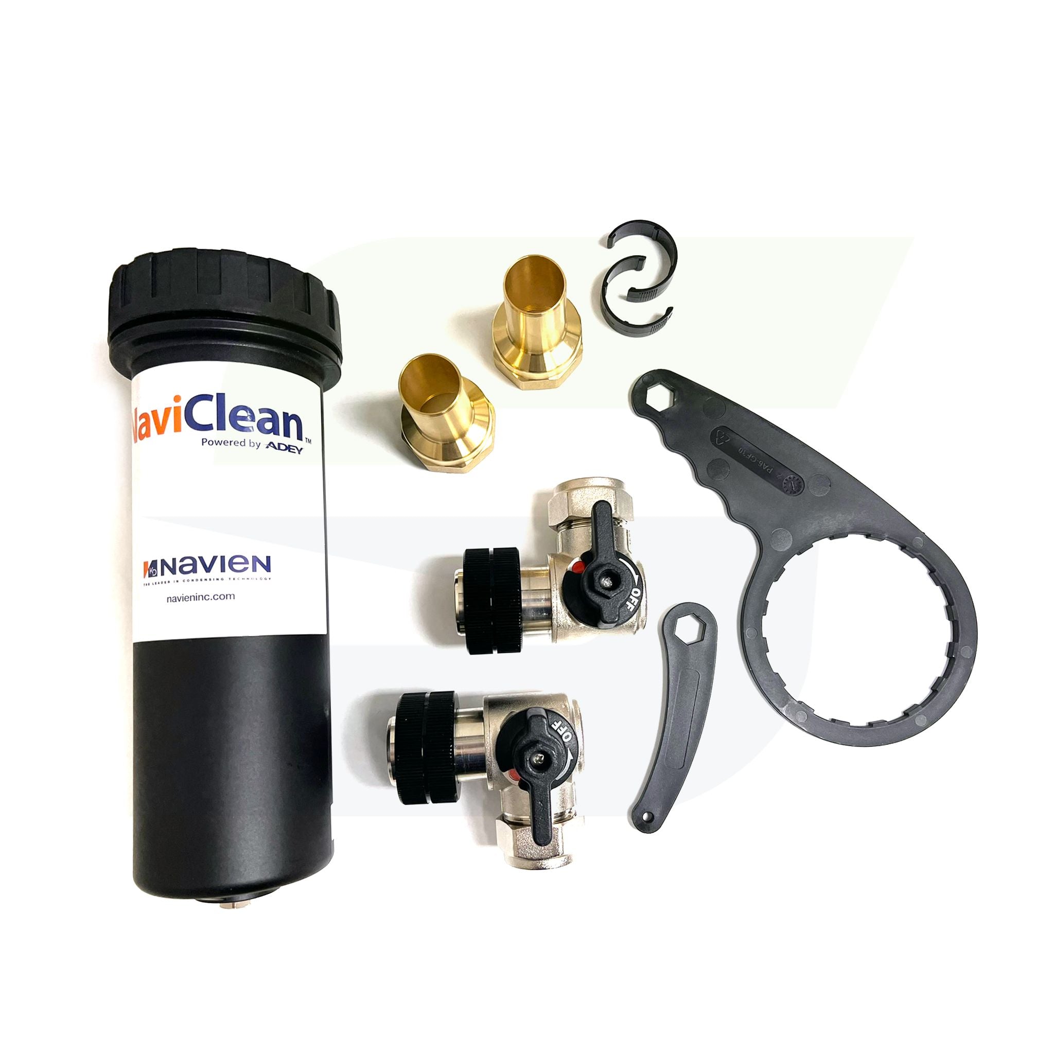 Navien GXXX001727 NaviClean Magnetic Boiler Filter for High-Efficiency Hydronic Heating Systems