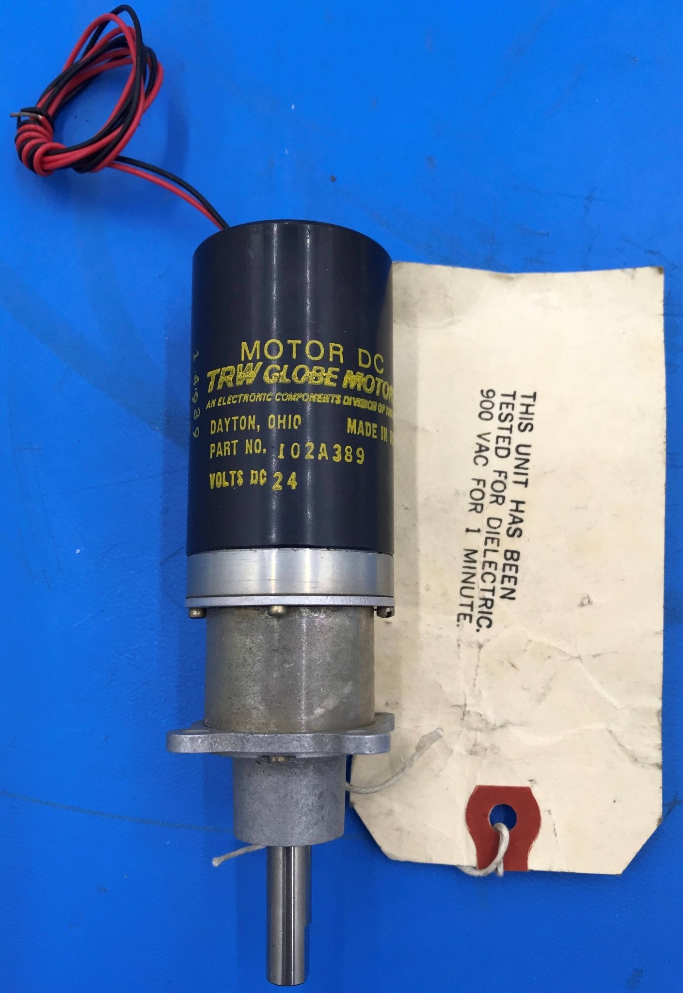 NEW 24VDC/0.75A 215-240RPM DC Motor (46-133776P7) GE