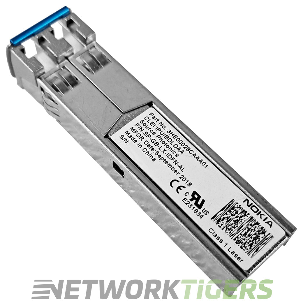 Nokia SP-GB-LX-IDFN-AL 1GB BASE-LX 1310nm SMF LC 10km SFP Transceiver