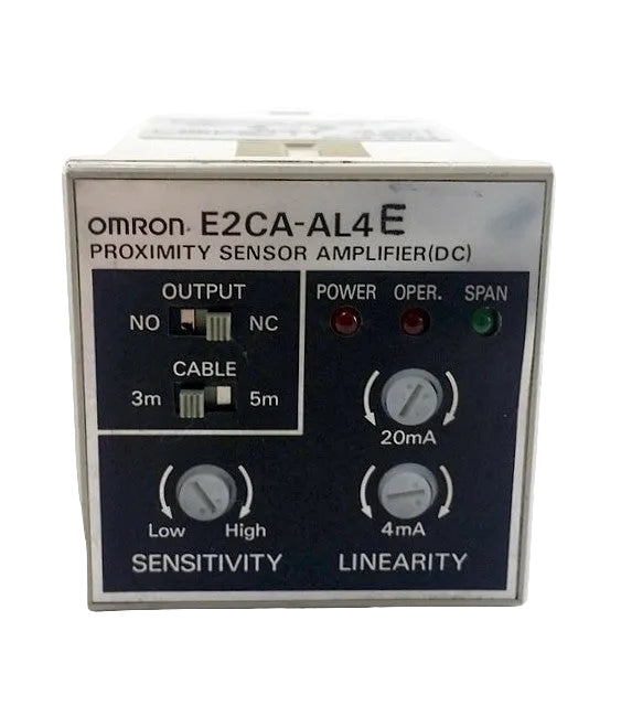 Omron E2CA-AL4E Linear Proximity Sensor Amplifier for E2CA-X5A Sensors