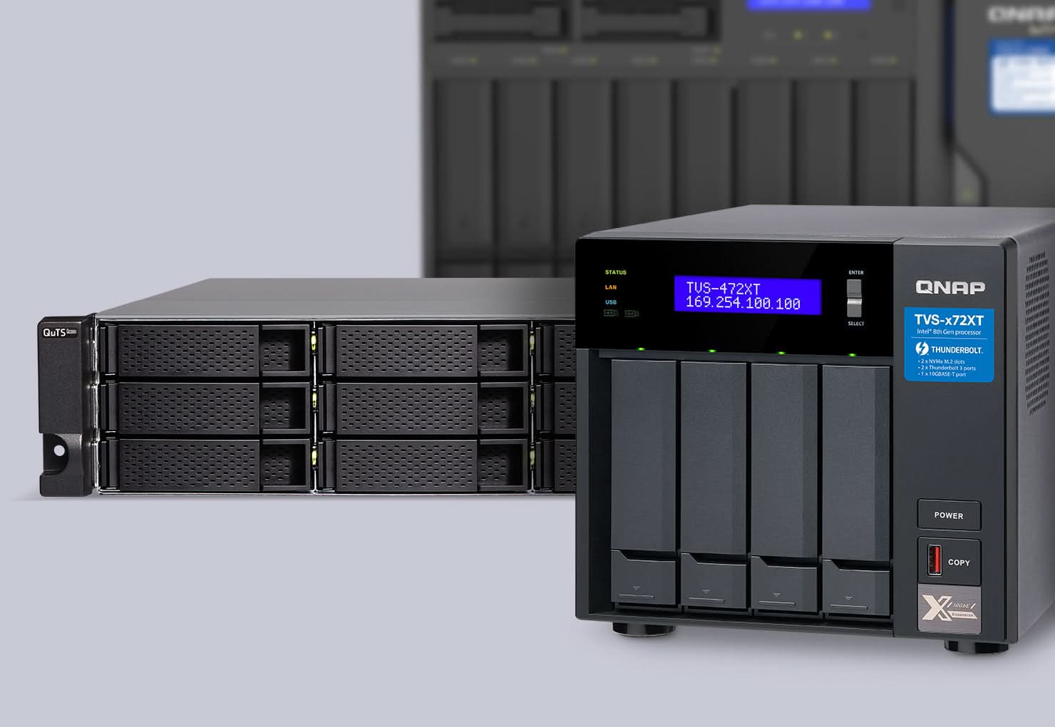 QNAP TS-1232XU-4G-US QNAP TS-1232XU-4G SAN/NAS Storage System - Annapurna Labs Alpine Quad-core (4 Core)