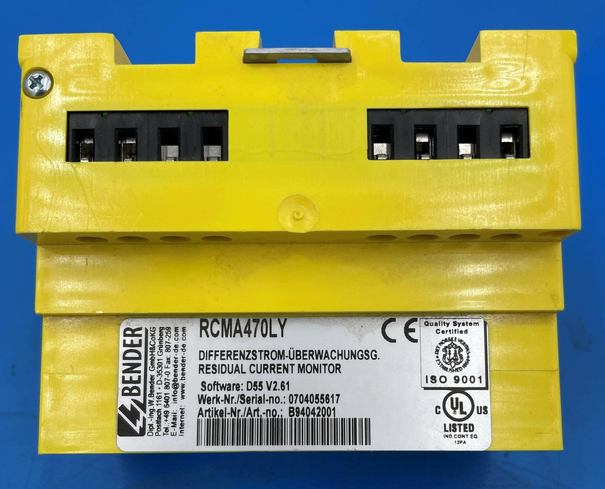 OVER-CURRENT RELAY F98 (3085115/03085115/RCMA470LY) SIEMENS