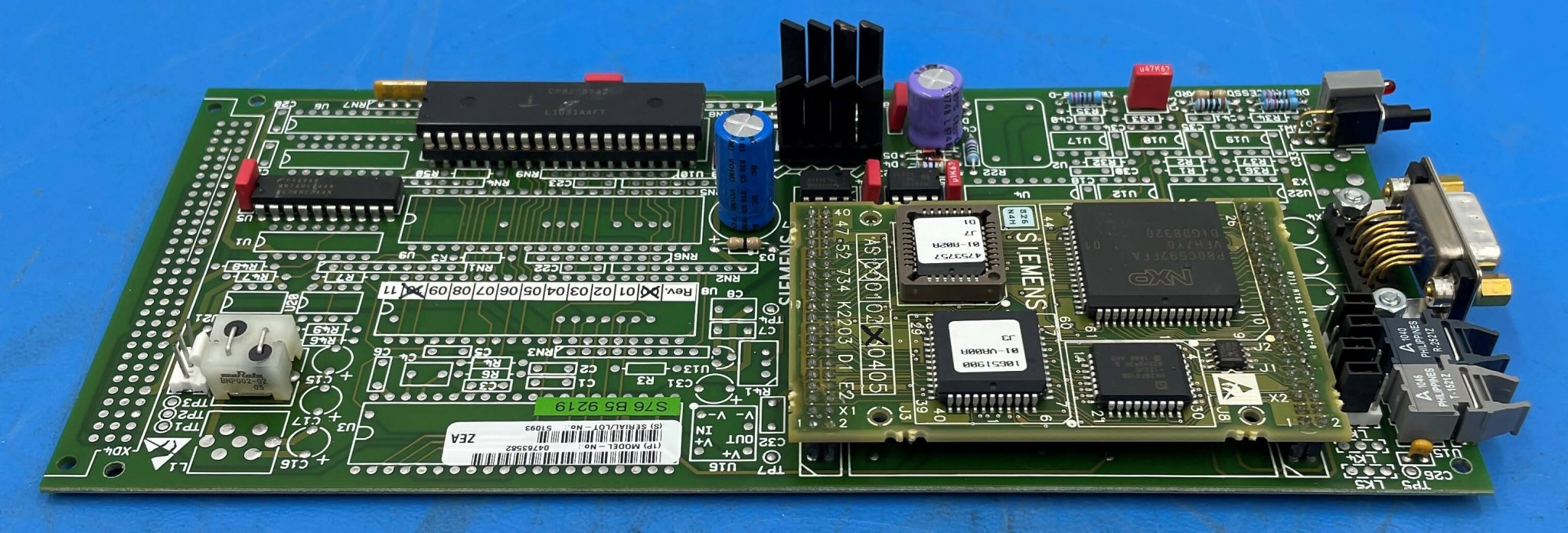 PC ASS'Y COOLER PROCESSOR RCA SPACE W/D4 (04763582/4762582) SIEMENS